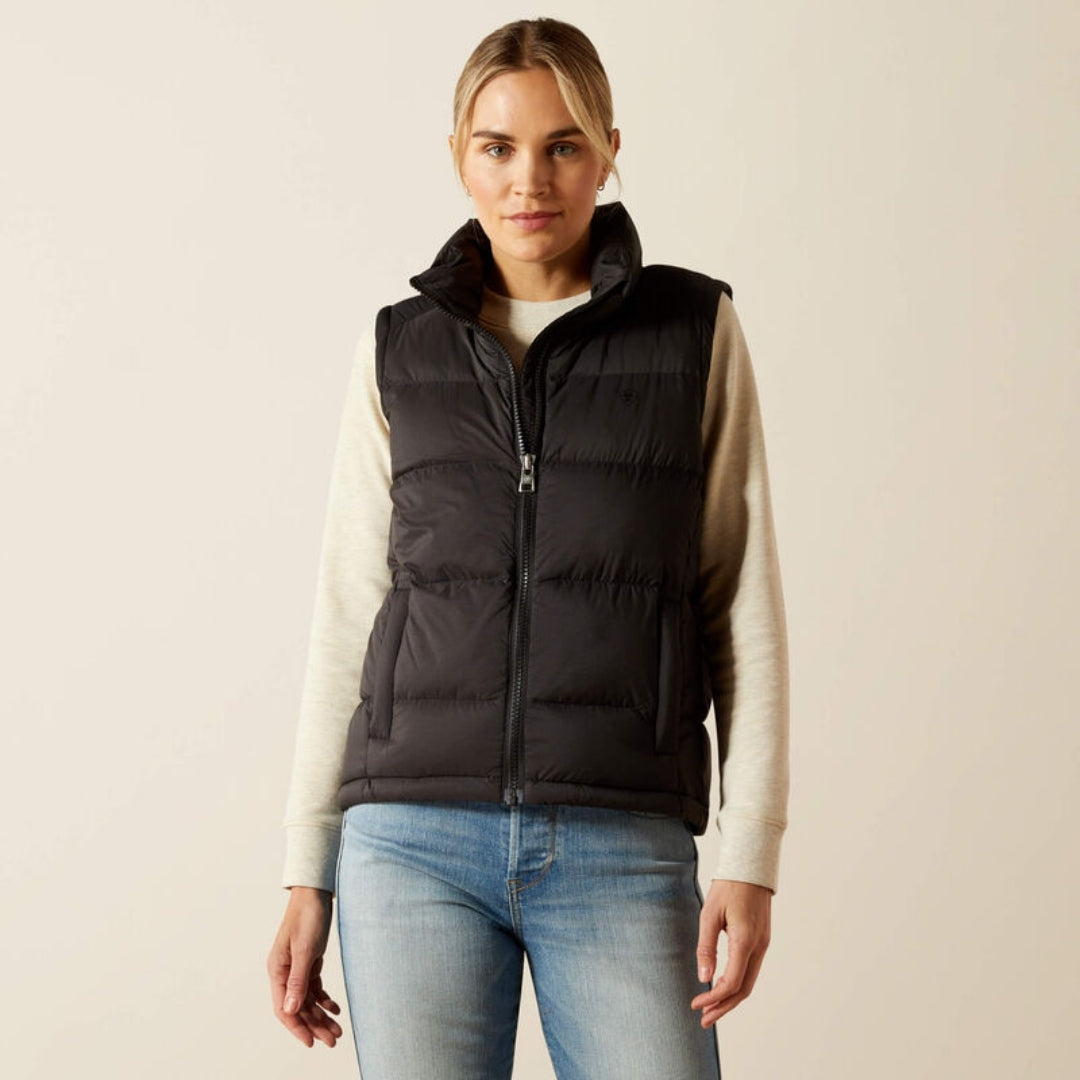 Ariat Women's UltraPuff Insulated Down Gilet in Black