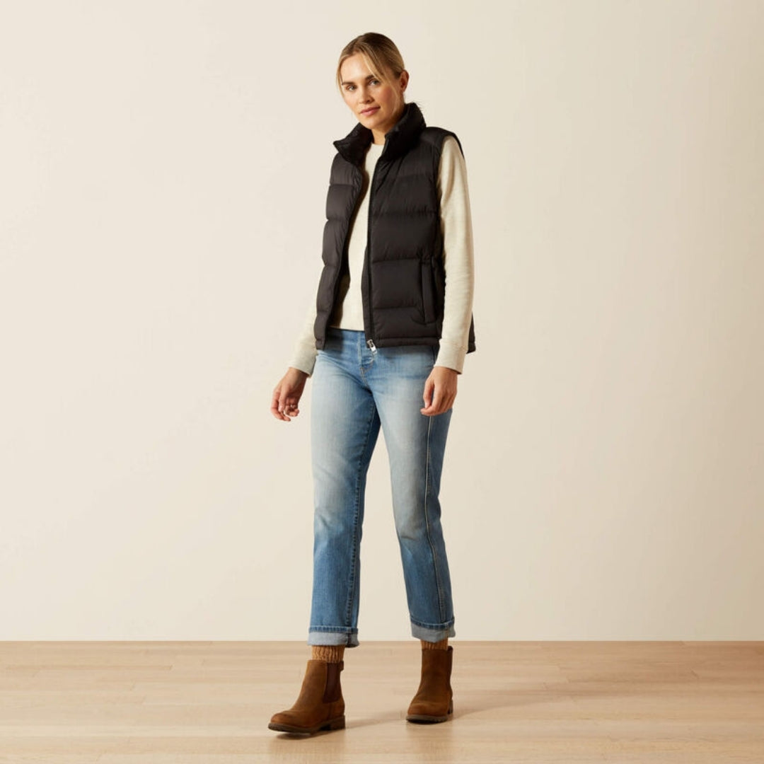 Ariat Women's UltraPuff Insulated Down Gilet in Black
