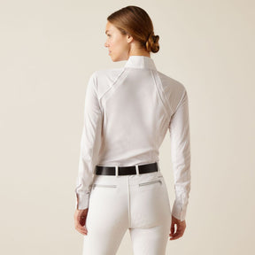 Ariat Womens Sunstopper Pro Show Shirt in White