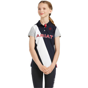 Ariat Youth Taryn Short Sleeve Polo Team Shirt