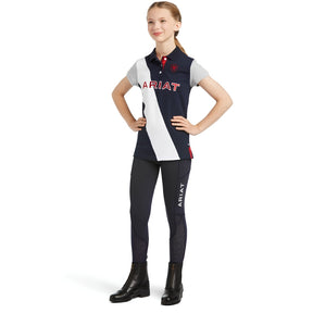 Ariat Youth Taryn Short Sleeve Polo Team Shirt