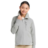 Ariat Youth Team Logo Sweatshirt in Heather Grey