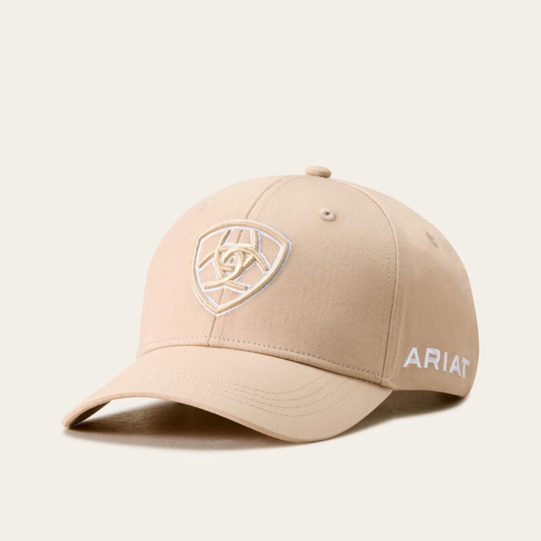 Ariat Show Baseball Cap in Khaki