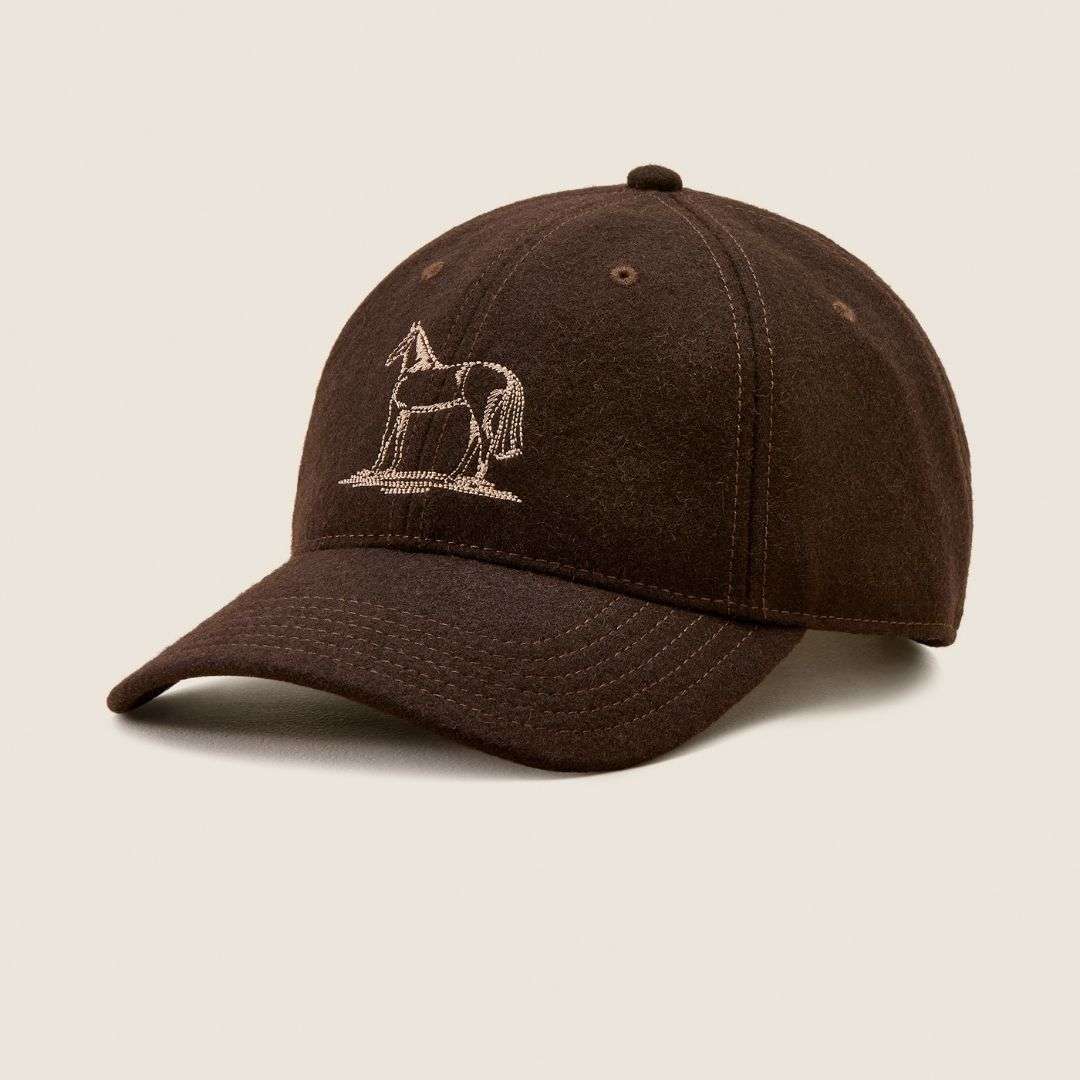 Ariat ADT Wool Country Cap in Dark Chocolate