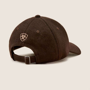 Ariat ADT Wool Country Cap in Dark Chocolate
