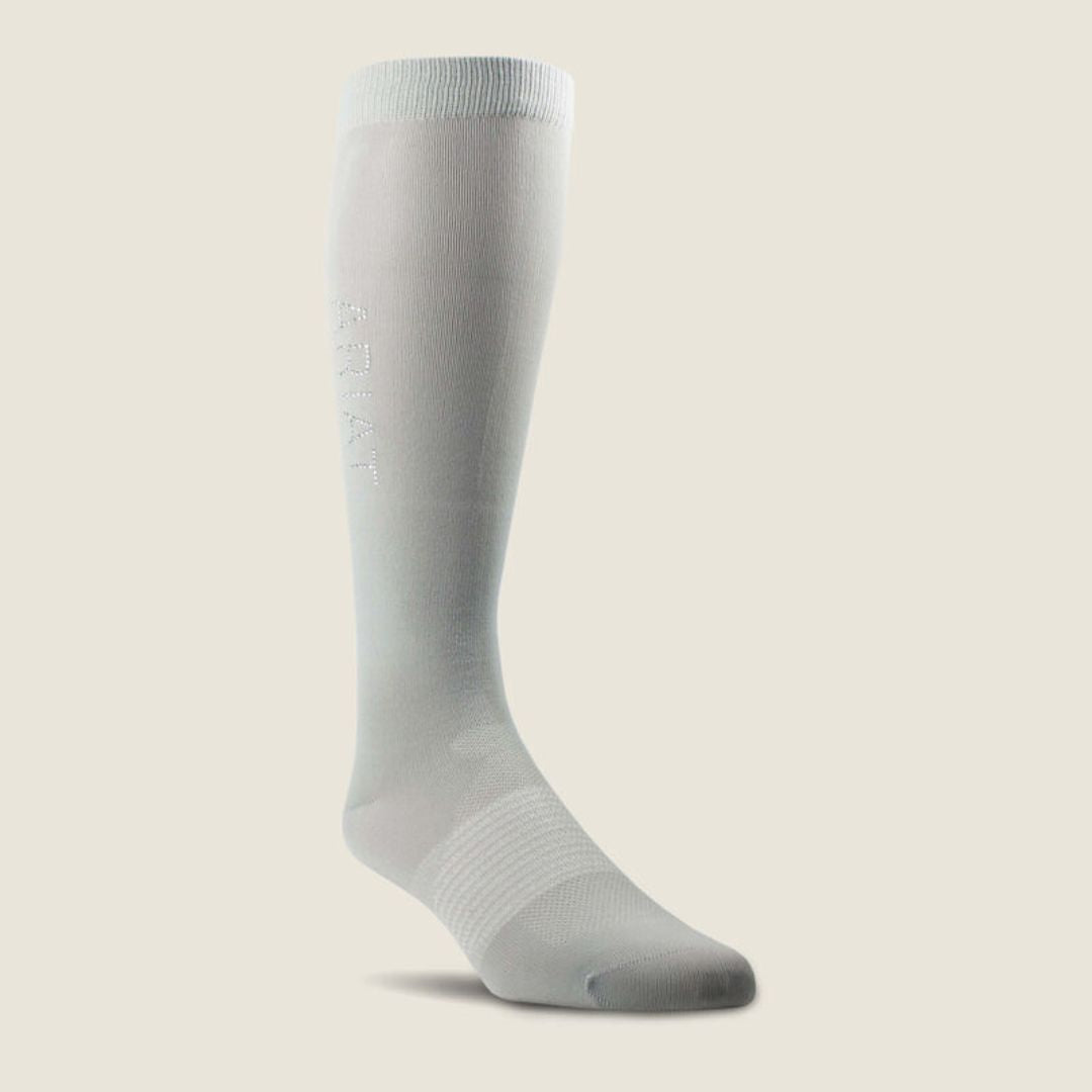 AriaTEK Radiant Riding Socks in Grey