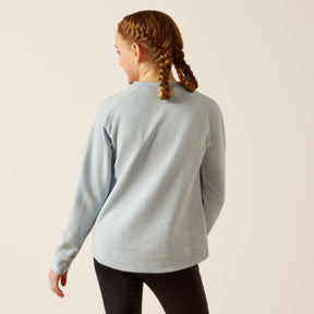 Ariat Kids Benicia Jumper in Cerulean Heather