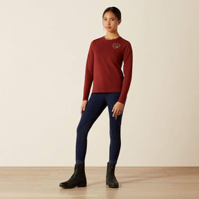 Ariat Kids Icons T-Shirt in Madder Brown