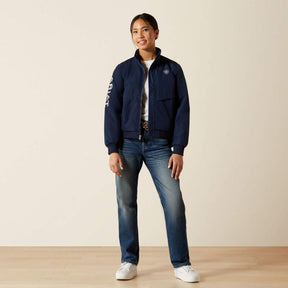 Ariat Kids Stable Insulated Jacket in Navy