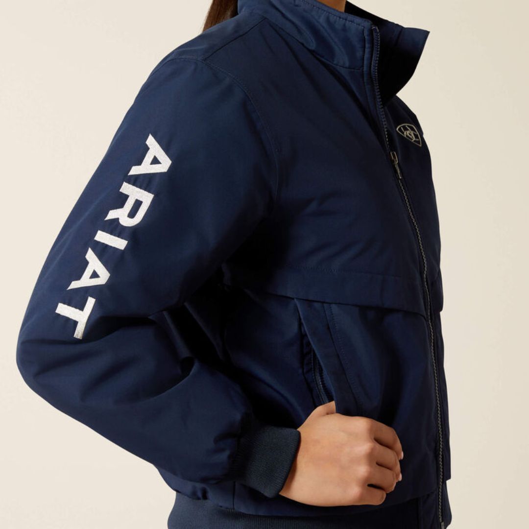 Ariat Kids Stable Insulated Jacket in Navy