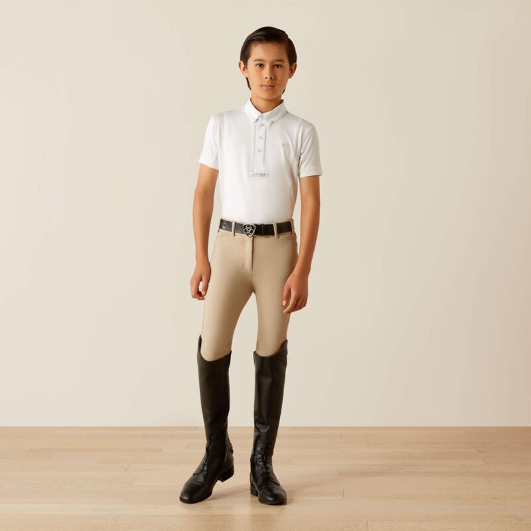 AriaTEK Kids Show Shirt in White