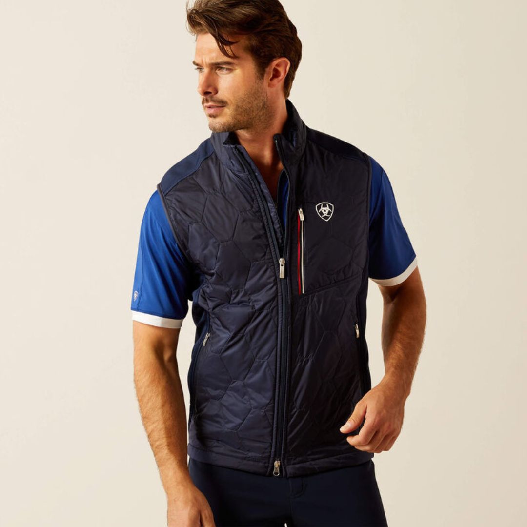Ariat Men's Fusion Insulated Bodywarmer in Navy