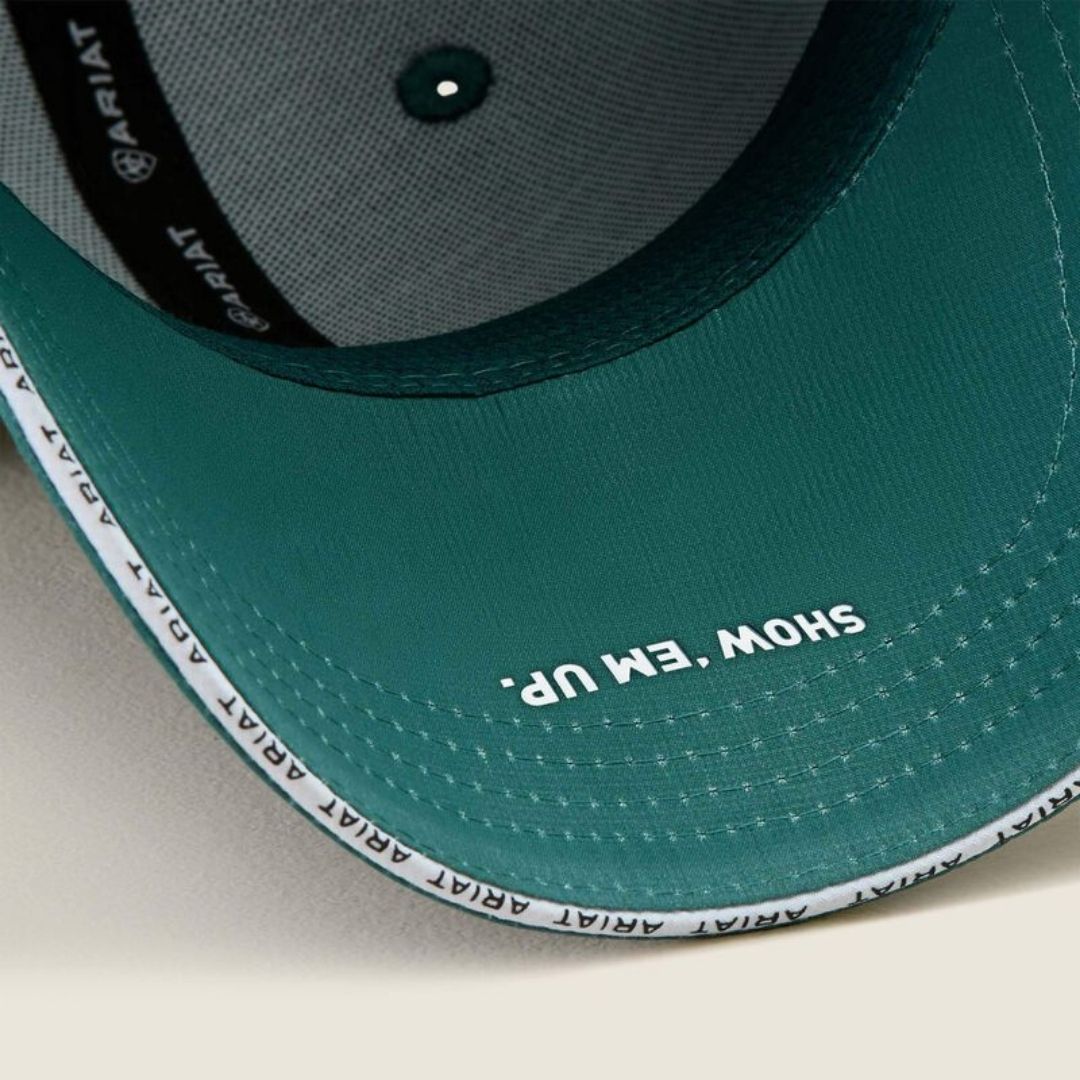 Ariat Sterling Baseball Cap in Forest Green