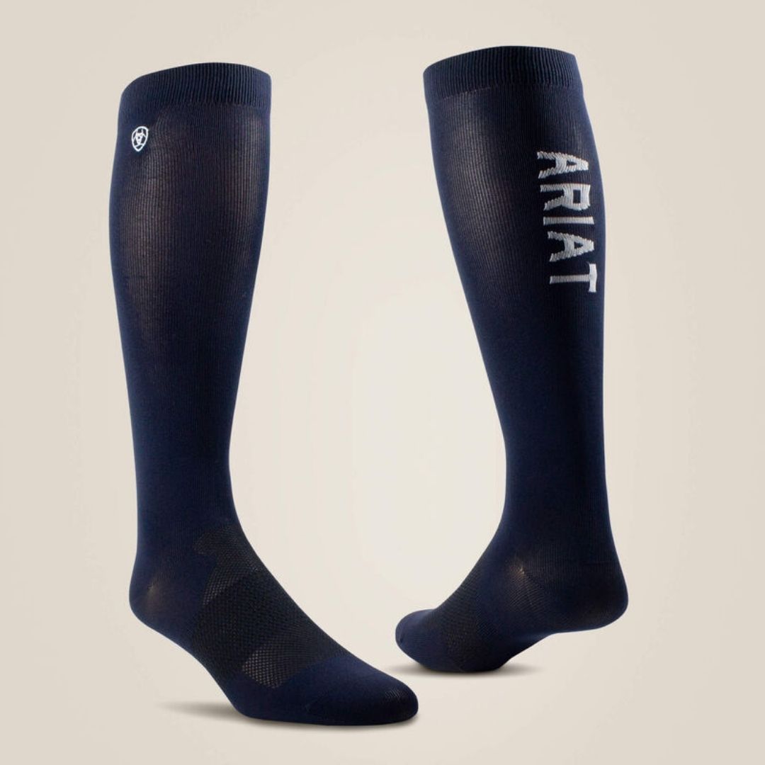 AriatTEK Essential Performance Socks in Navy