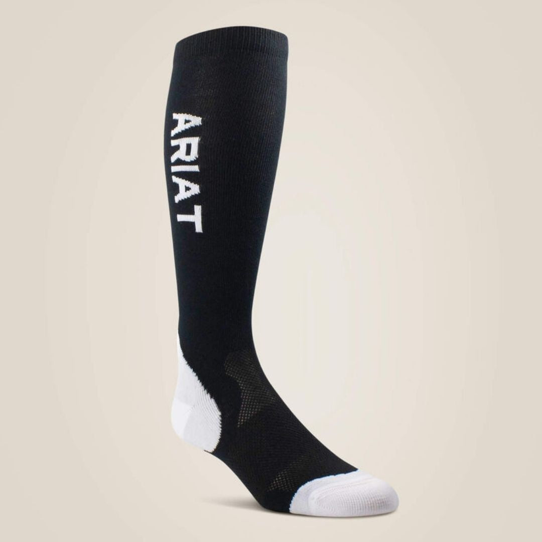 AriatTEK Performance Socks in Black and White