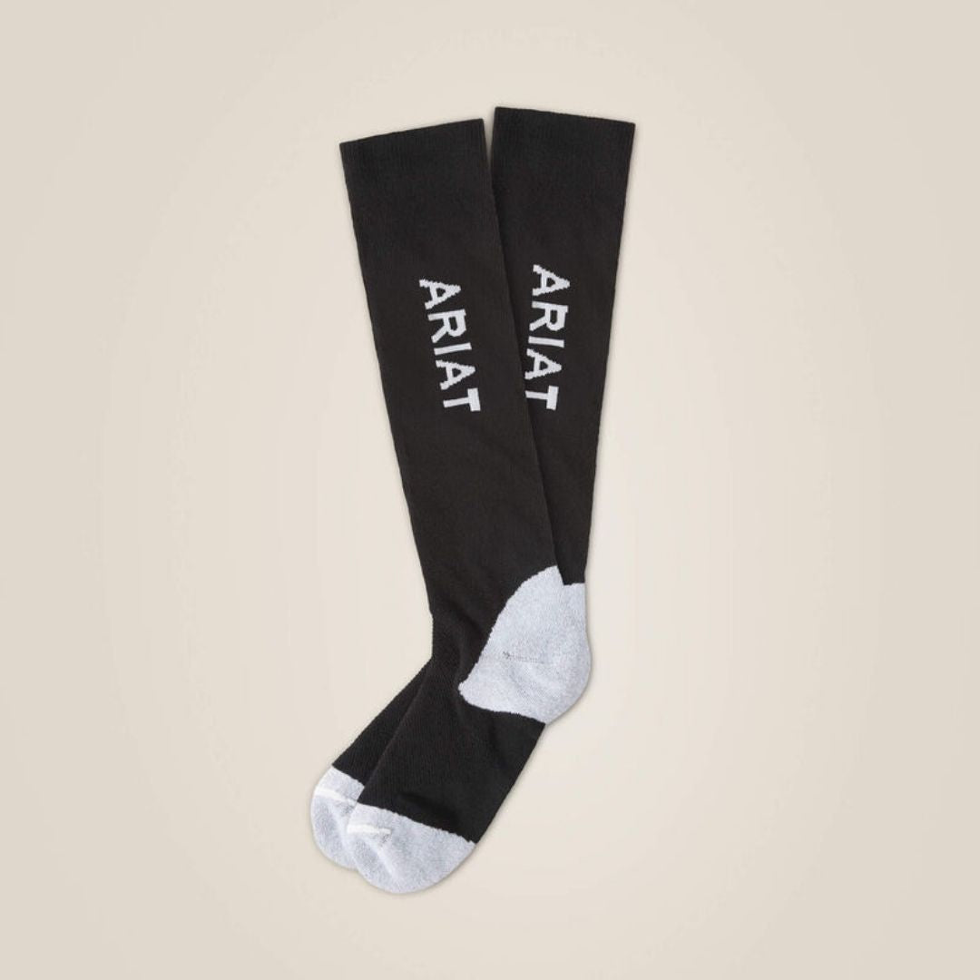 AriatTEK Performance Socks in Black and White