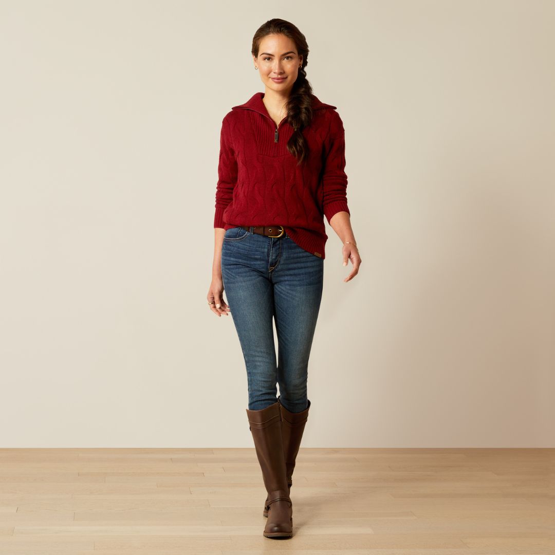 Ariat Women's Alamere Jumper in Rubaiyat