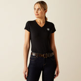 Ariat Women's BV Logo T-Shirt in Black