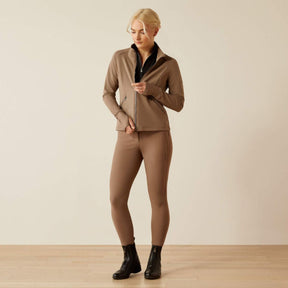 Ariat Women's Bellatrix Zip Jumper in Brick Brown