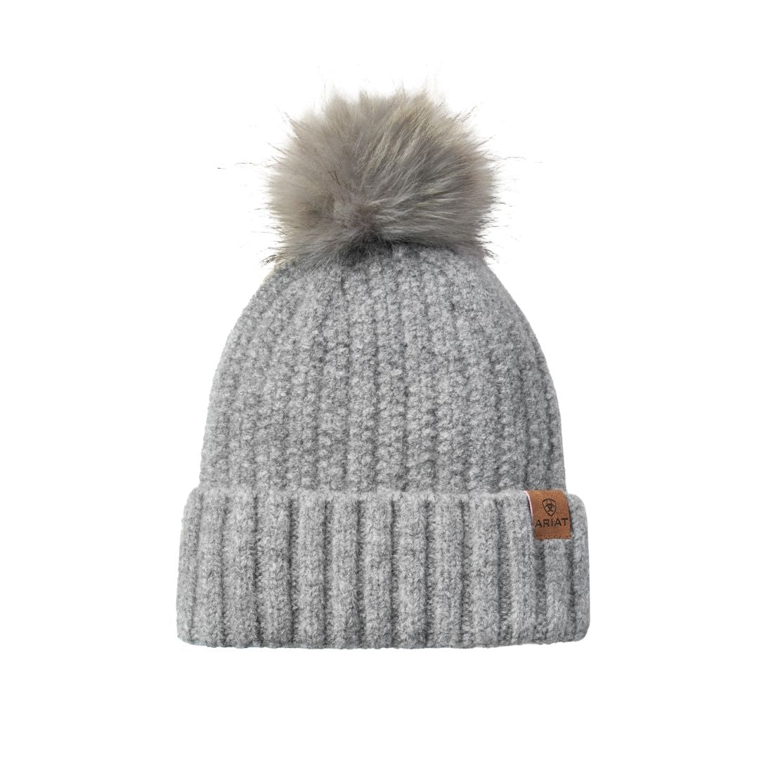 Ariat Women's Chilton Beanie in Heather Grey