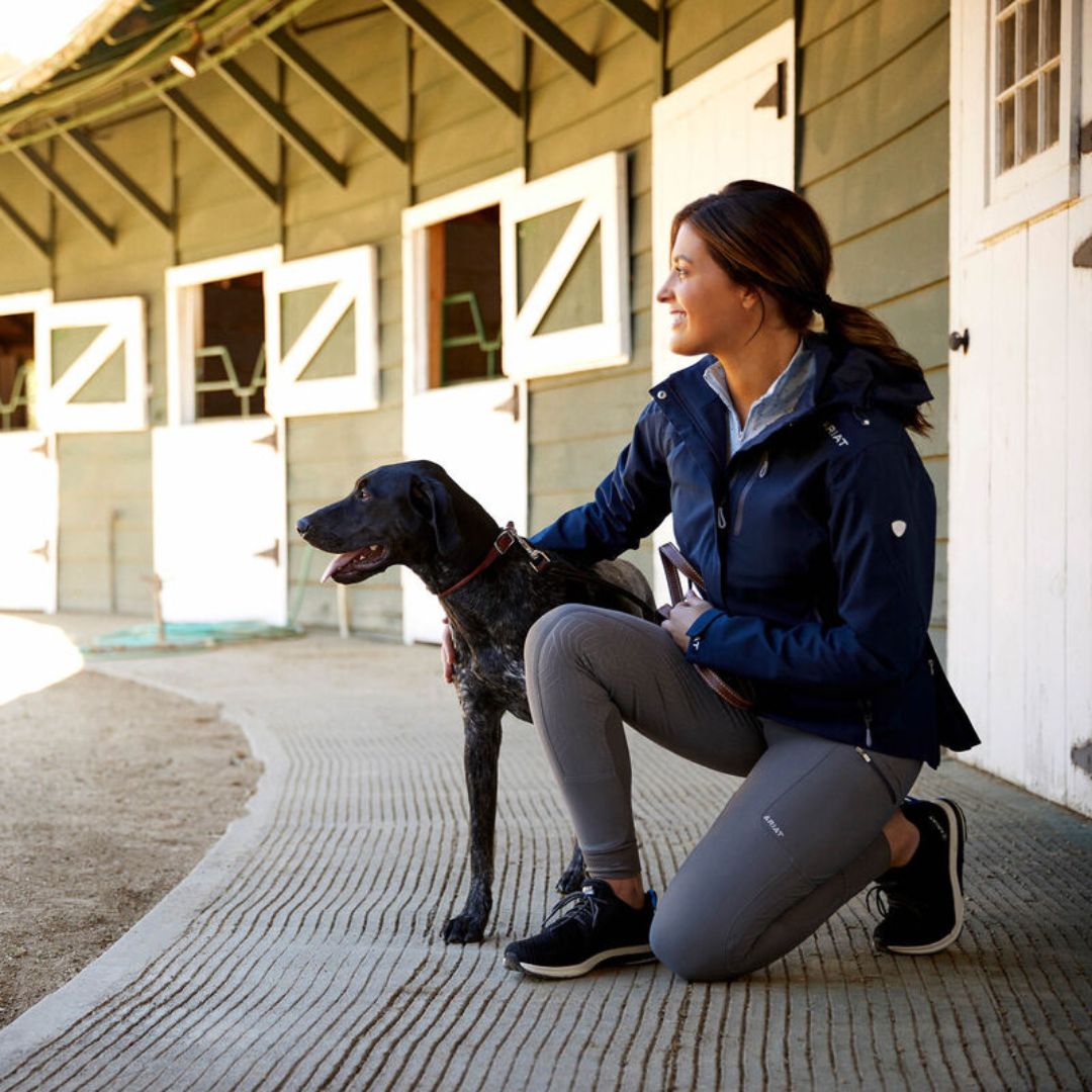 Ariat Women's Coastal Waterproof Jacket in Navy