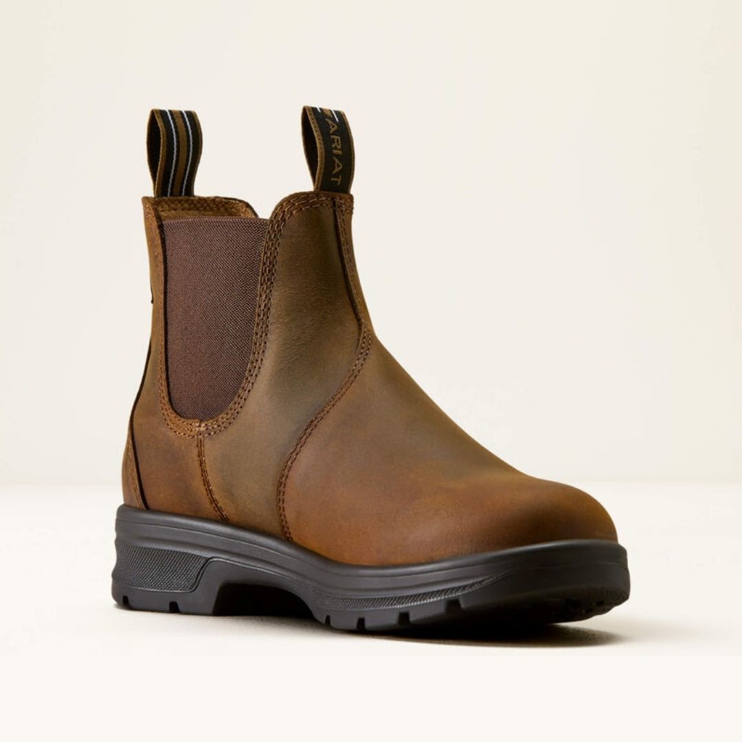 Ariat Women's Cooper Chelsea Boots in Distressed Copper