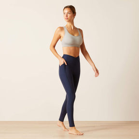 Ariat Women's Eos Chic Half Grip Tight in Navy Eclipse