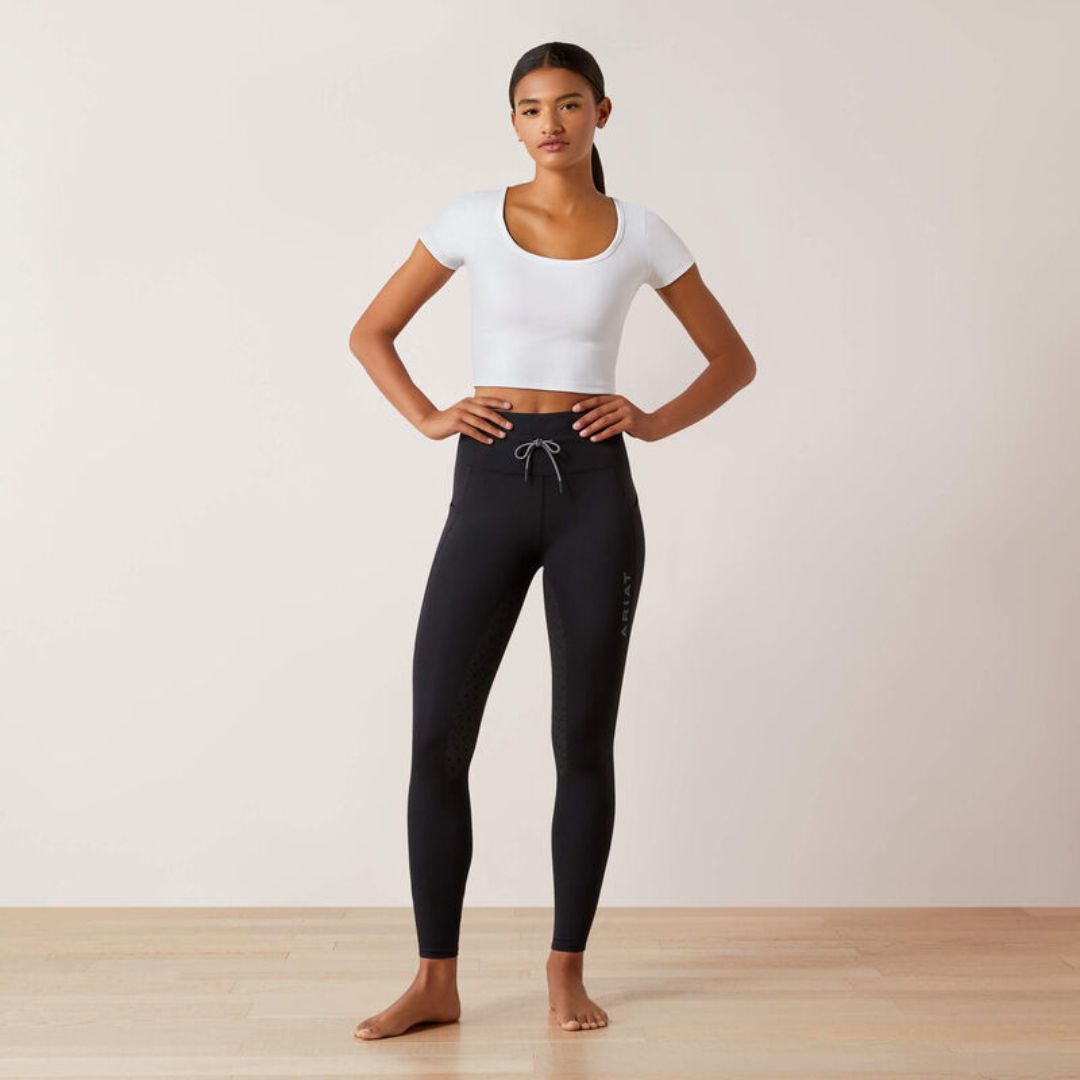 Ariat Women's Eos Elevate Half Grip Tight in Black