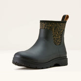 Ariat Women's Kelmarsh Shortie Boot in Black Ocelot Print