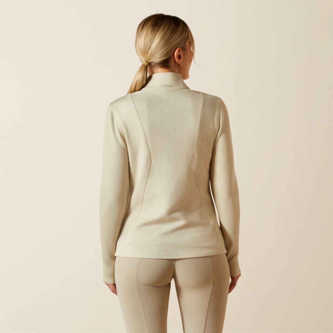 Ariat Women's Lucent Quarter Zip Baselayer in Pelican