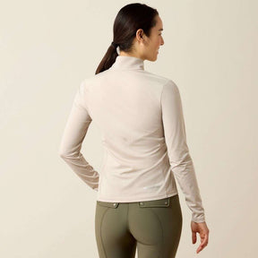 Ariat Women's Lunaveil Half Zip Baselayer in Chateau