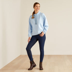 Ariat Women's Moraga Hoodie in Cerulean Heather