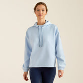 Ariat Women's Moraga Hoodie in Cerulean Heather