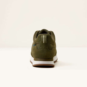 Ariat Women's Ranch Runner Waterproof Shoe in Olive Night