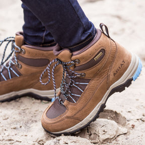 Ariat Women's Skyline Mid Waterproof Boot in Distressed Brown