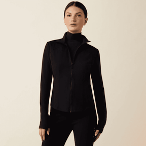 Ariat Women's SolVeil Full Zip Sweatshirt in Black