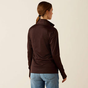 Ariat Women's Team Equestrian Half Zip Jumper in Java