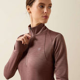 Ariat Women's Team Equestrian Half Zip Jumper in Twilight