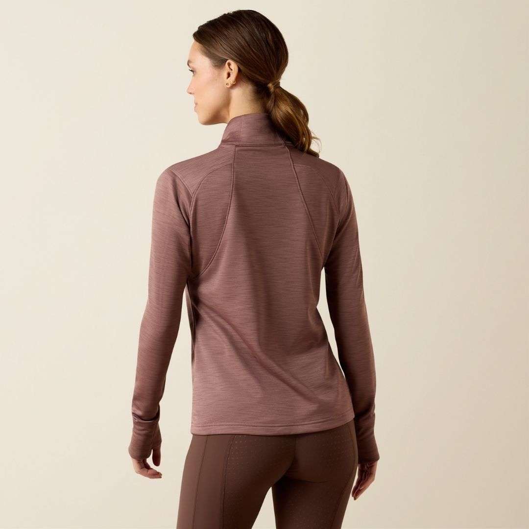 Ariat Women's Team Equestrian Half Zip Jumper in Twilight