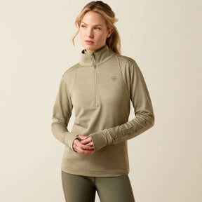 Ariat Women's Team Equestrian Half Zip Jumper in Winter Twig