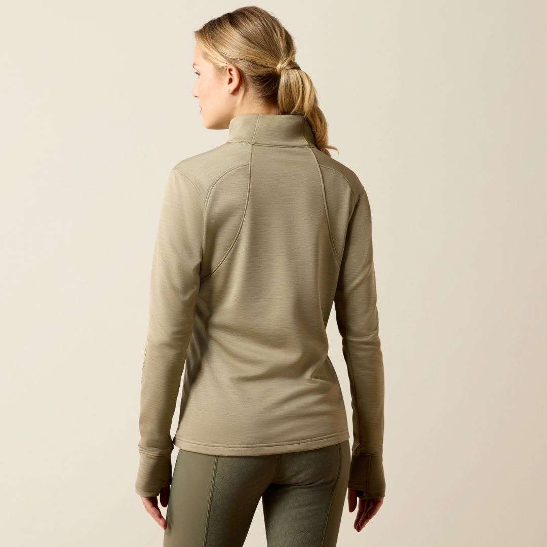 Ariat Women's Team Equestrian Half Zip Jumper in Winter Twig