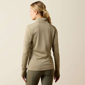 Ariat Women's Team Equestrian Half Zip Jumper in Winter Twig