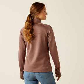 Ariat Women's Tek Team 1/2 Zip Jumper in Twilight Mauve