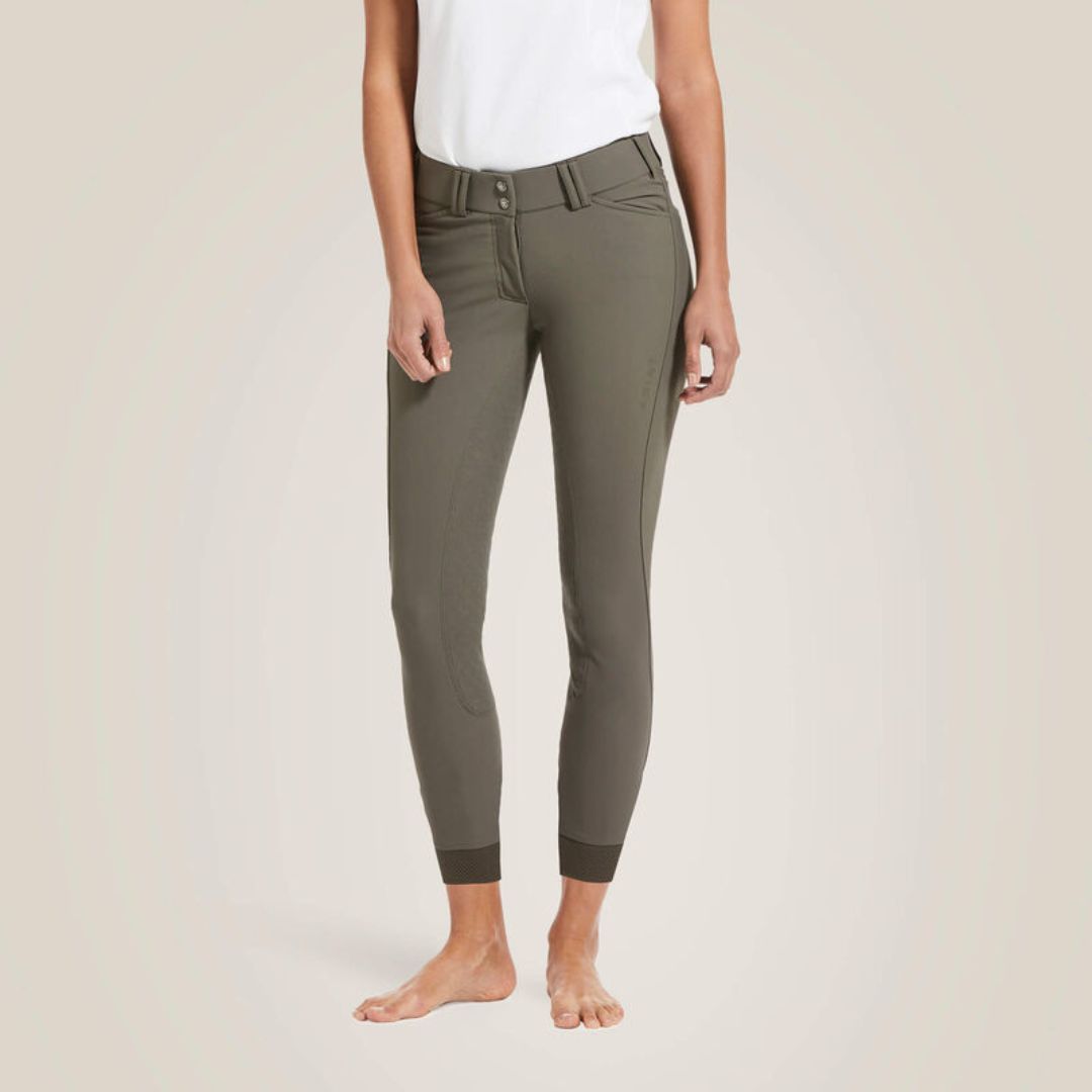 Ariat Women's Tri Factor Grip Full Seat Breech in Banyan Bark