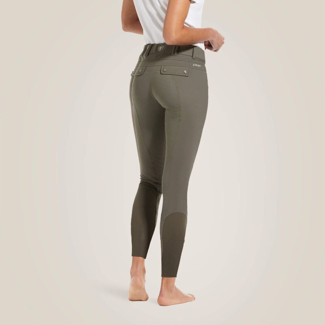 Ariat Women's Tri Factor Grip Full Seat Breech in Banyan Bark