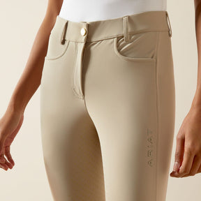 Ariat Women's Tri Factor Grip Full Seat Breech in Olympian Tan