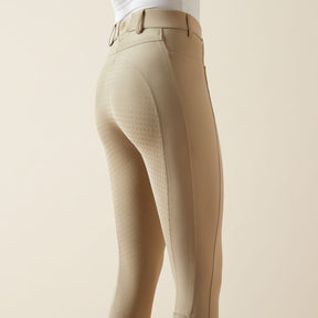 Ariat Women's Tri Factor Grip Full Seat Breech in Olympian Tan