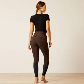 Ariat Women's Tri Factor Vivacity Heat Half Grip Breeches in Mole
