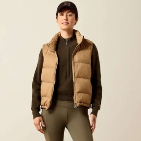 Ariat Women's UltraPuff Insulated Down Gilet in Tigers Eye