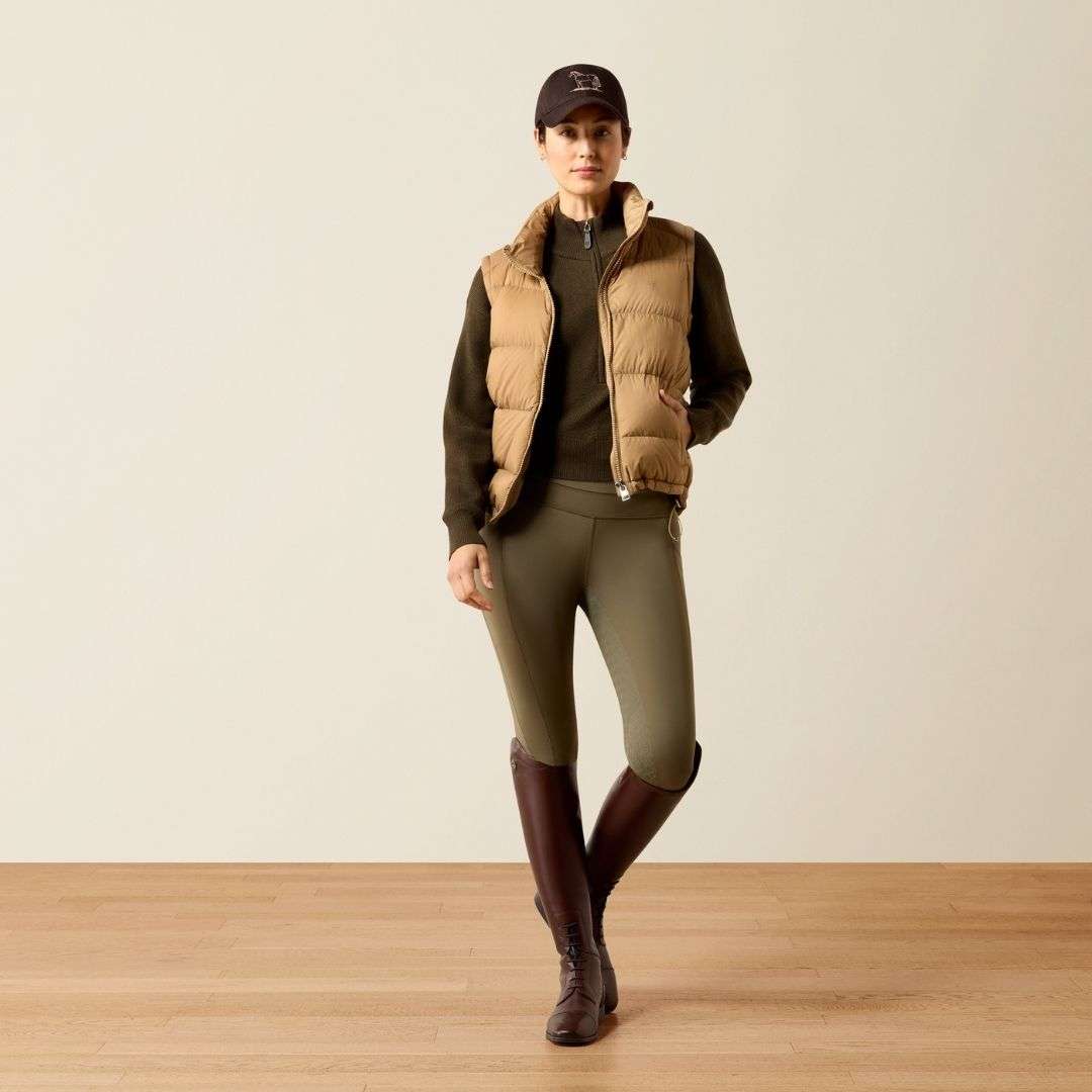 Ariat Women's UltraPuff Insulated Down Gilet in Tigers Eye